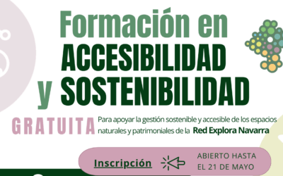 Red Explora Navarra convoca una formación en accesibilidad y sostenibilidad del 1 de junio al 3 de julio