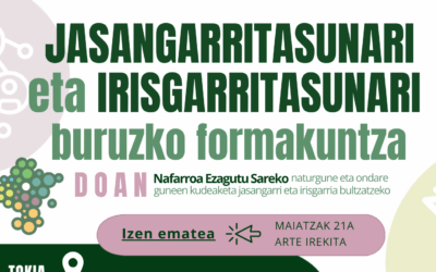 Nafarroa Ezagutu Sareak irisgarritasunari eta jasangarritasunari buruzko prestakuntza deialdia egin du ekainaren 1etik uztailaren 3ra